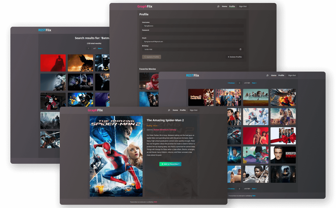 RESTFlix & GraphFlix